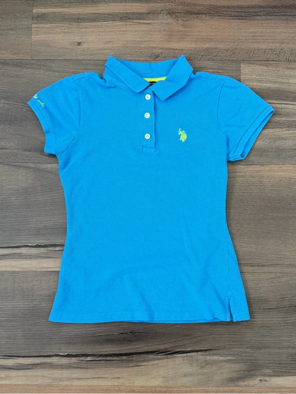 U.S. Polo Assn. Women's Blue Polo Shirt - Size Small